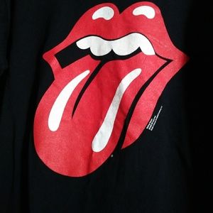 Anvil Tops - Vtg Rolling Stones iconic lips tongue band tshirt Anvil Tops - Vtg Rolling Stones iconic lips tongue band tshirt